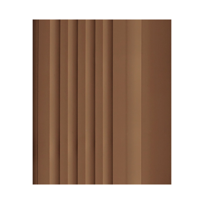 Profilo antiscivolo per scale 48x42mm 150cm marrone