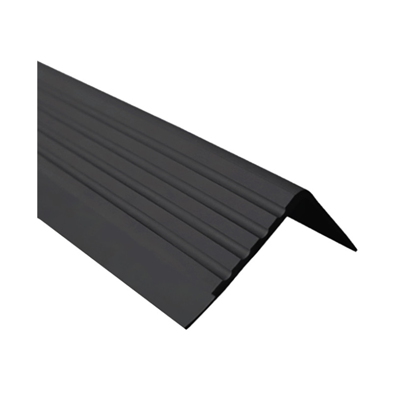 Profilo antiscivolo per scale 40x40mm 150cm nero