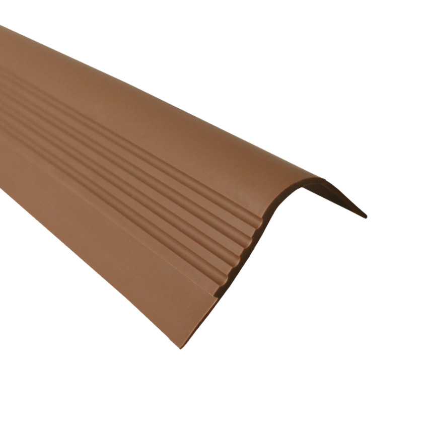 Profilo antiscivolo per scale 40x42mm 150cm marrone
