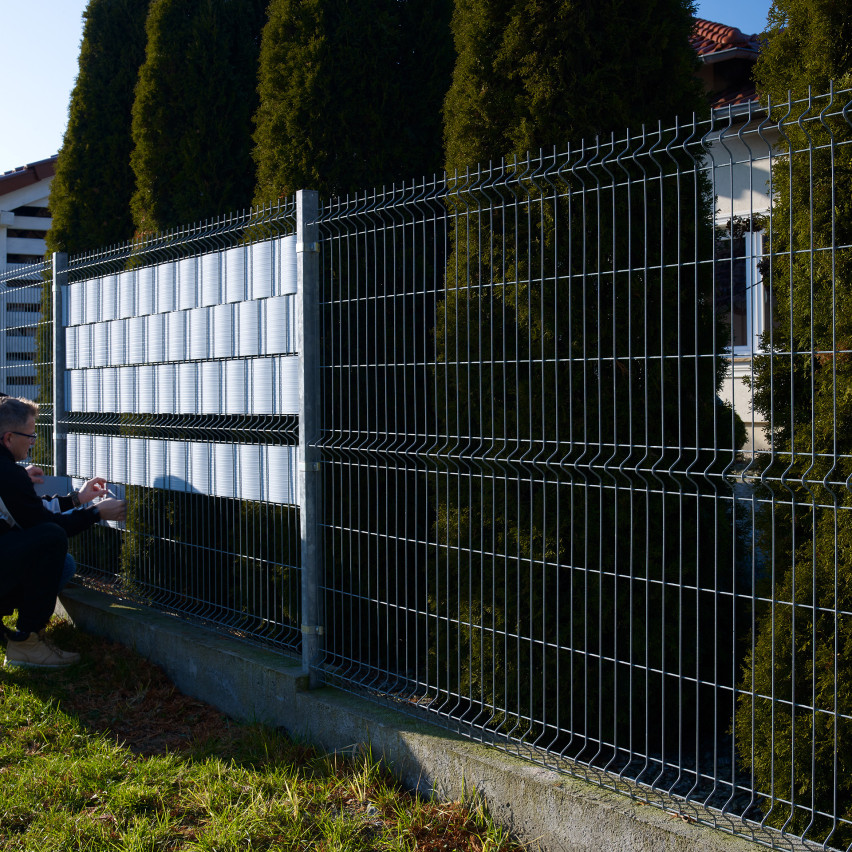 Strisce dure della privacy del PVC Rotolo della privacy Strisce della recinzione del giardino della doppia barra Altezza 19cm Spessore: 1,2mm, verde 
